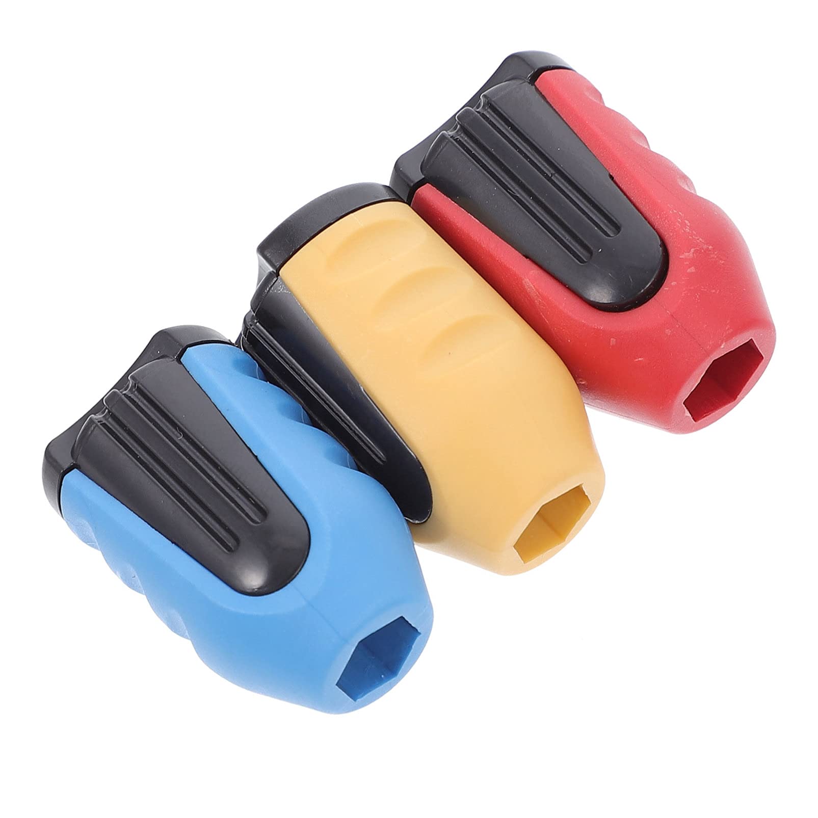 3-Piece Magnetic Screwdriver Bit Holder Ring - Strong Magnetized Catcher for Drive Bits - Ideal for DIY, Woodworking, and Automotive Repair
