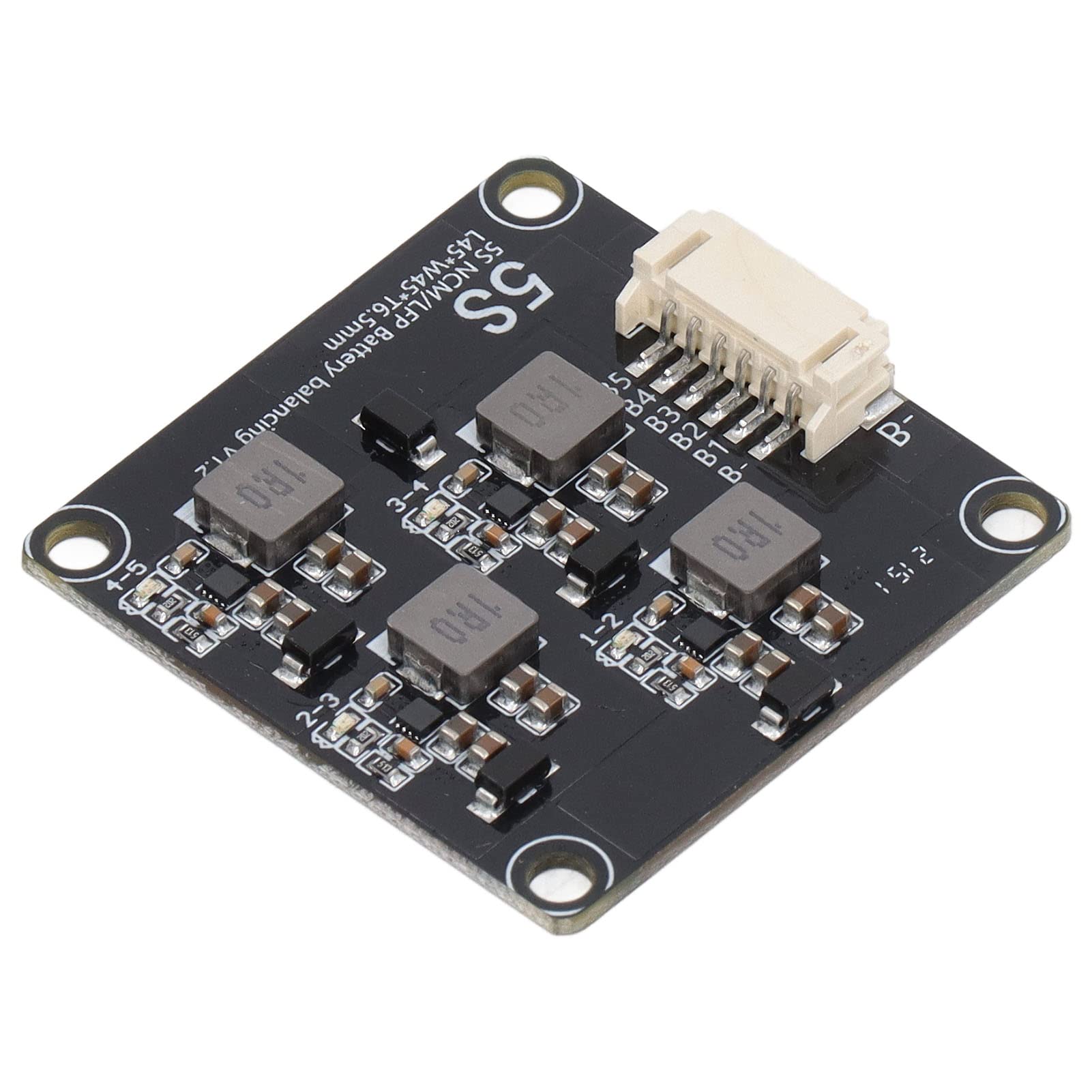 Kadimendium Inductive Balancer - Low Internal Resistance MOS Battery Active Equalizer for Li-Ion Batteries (5S) | Small Current Auxiliary Protection | Ideal for EV, Solar Storage & Power Tools
