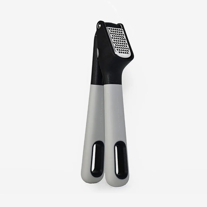Eku Upcycle® Stainless Steel Garlic Press - Heavy Duty Kitchen Gadget for Mincing, Crushing & Peeling Garlic - Perfect for Home Cooking, Restaurants & Meal Prep