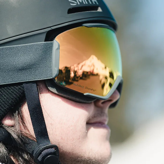 Smith Sequence OTG Goggle 2026 - Premium Over-The-Glass Ski Goggles for Men & Women - Anti-Fog, UV Protection - Perfect for Skiing, Snowboarding & Winter Sports