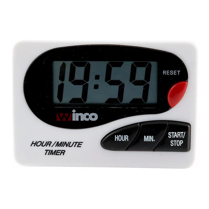 Winco Digital LCD Timer with 20 Minute Countdown - Kitchen, Gym & Office Timer for Cooking, Workouts & Productivity (Model TIM 85D)