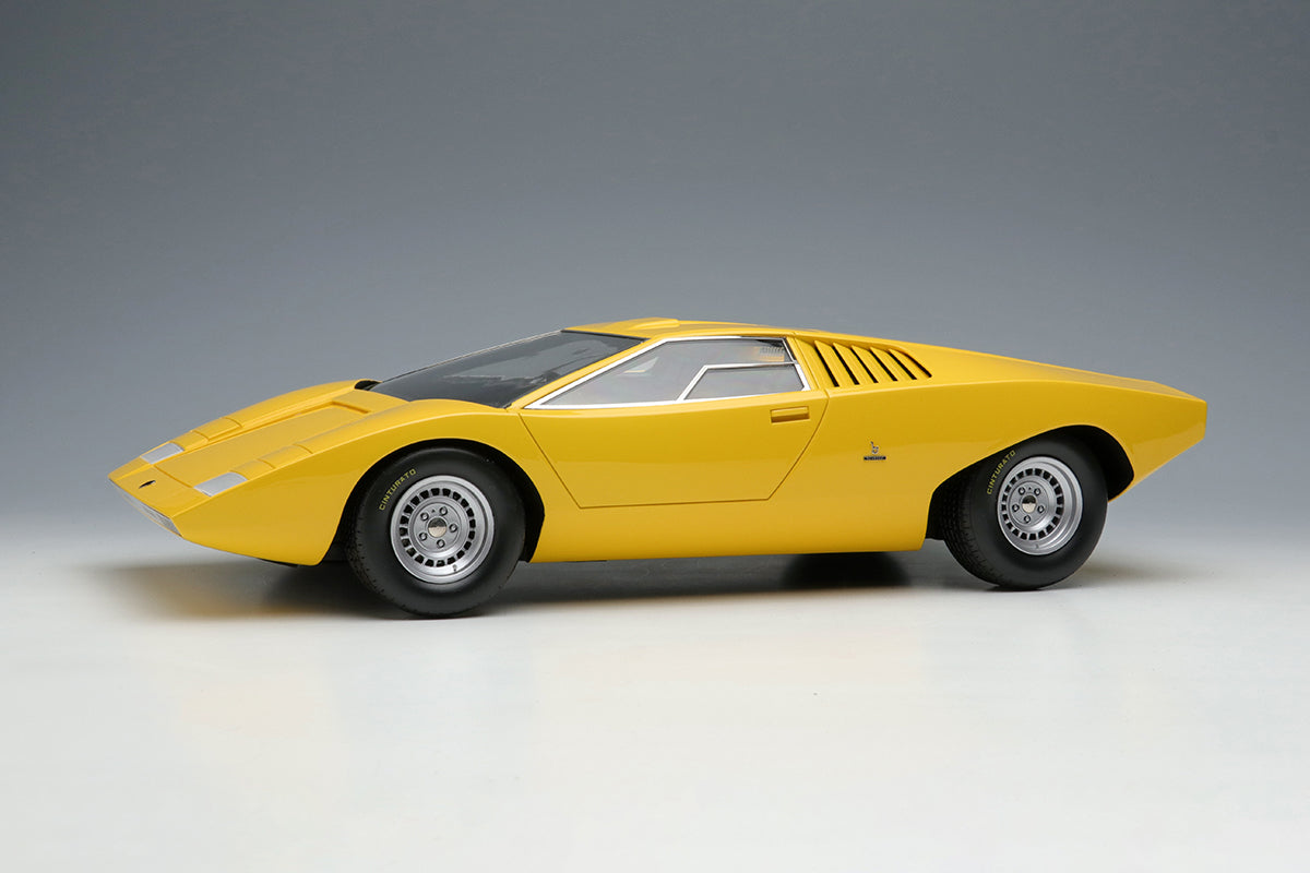 Eidolon 1:18 Scale Lamborghini Countach LP500 Bertone 1971 Geneva Motor Show Model Car - Perfect for Collectors, Display & Italian Sports Car Enthusiasts