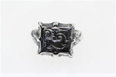 Sterling Silver 8-Point Square Seal Ring for Men & Women - Elegant Jewelry Gift for Weddings, Engagements & Special Occasions