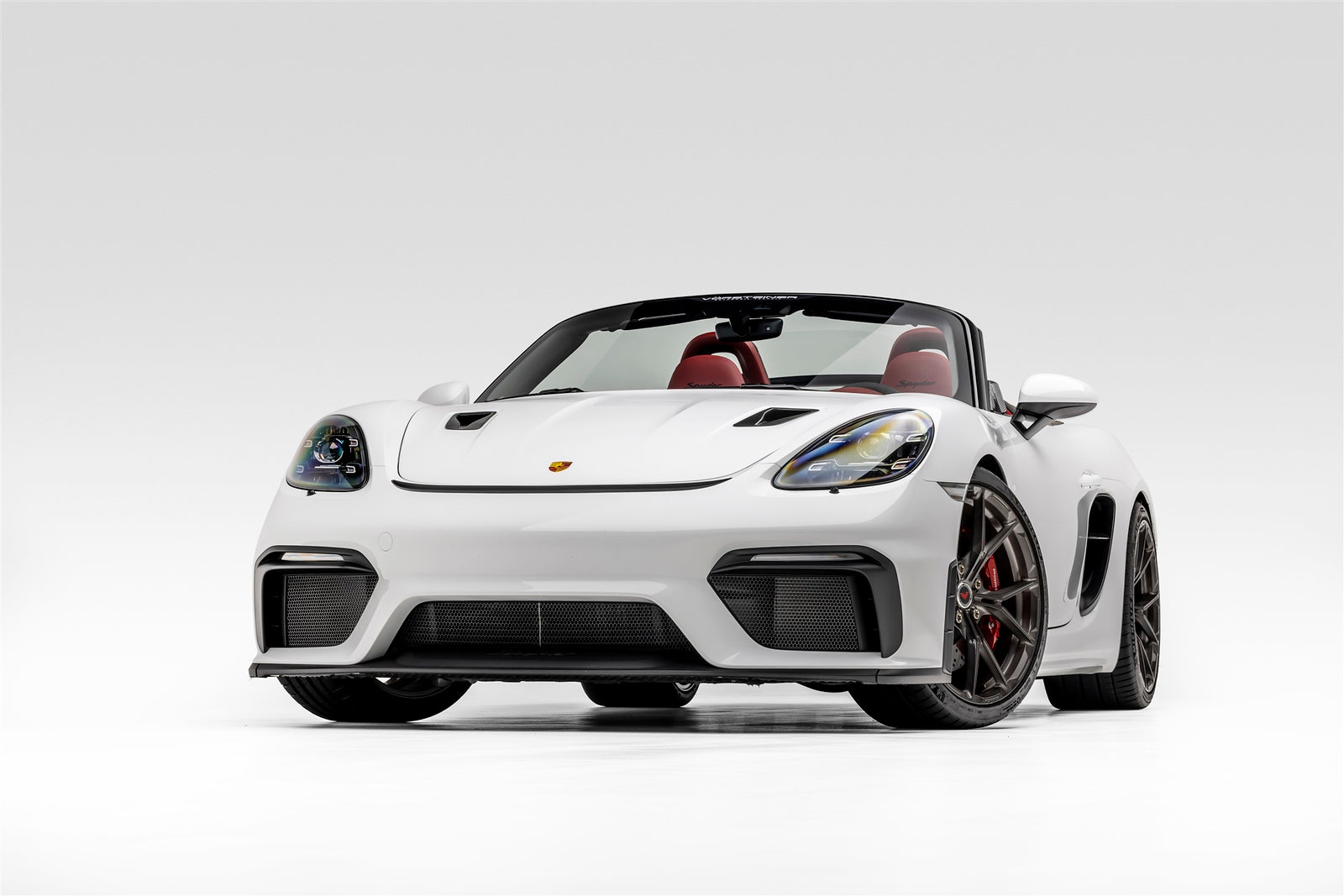 Porsche 718 Spyder VFA 103 Diecast Model Car - 1:18 Scale Collectible Toy for Adults & Kids - Perfect for Display, Gifts & Car Enthusiast Collections