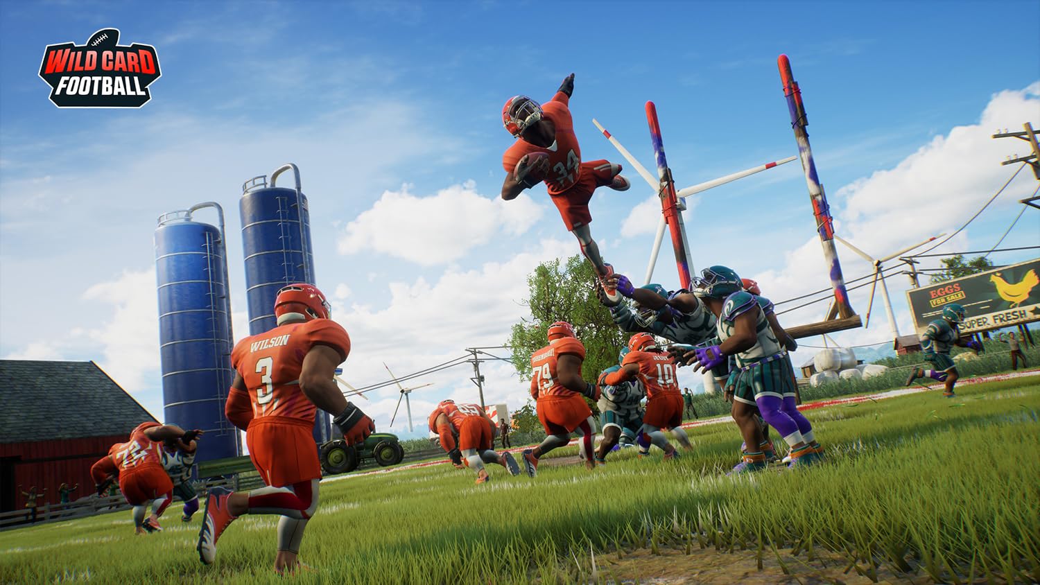 Wild Card Football for PS5 - NFL Arcade-Style Game with Unique Power-Ups | Perfect for Game Nights & Football Fans