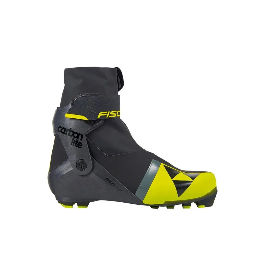 Fischer Carbonlite Skate Boot 2025 - Premium Ice Skating Boots for Men & Women - Lightweight Carbon Fiber Hockey Skates for Speed & Performance - Perfect for Competitive Skating & Training