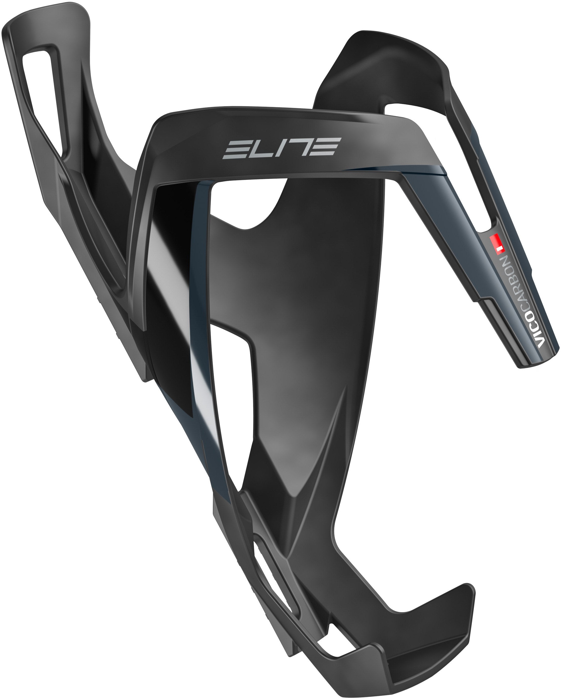 Elite Vico Carbon Fiber Bike Water Bottle Cage - Lightweight & Durable Cycling Accessory for Road & Mountain Bikes | Perfect for Commuting, Racing & Outdoor Adventures