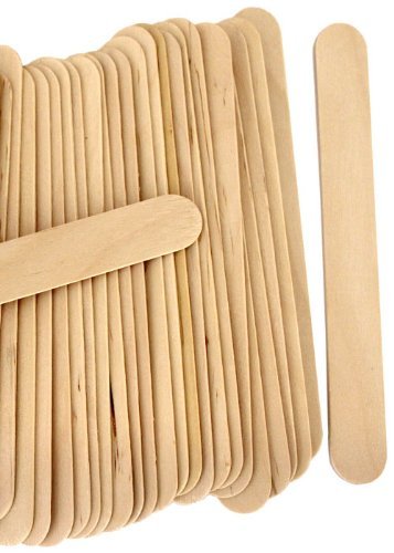 Perfect Stix - Combo Craft Pack 300ct - Jumbo/114ST Colorful Popsicle Sticks for DIY Arts & Crafts, School Projects, and STEM Activities