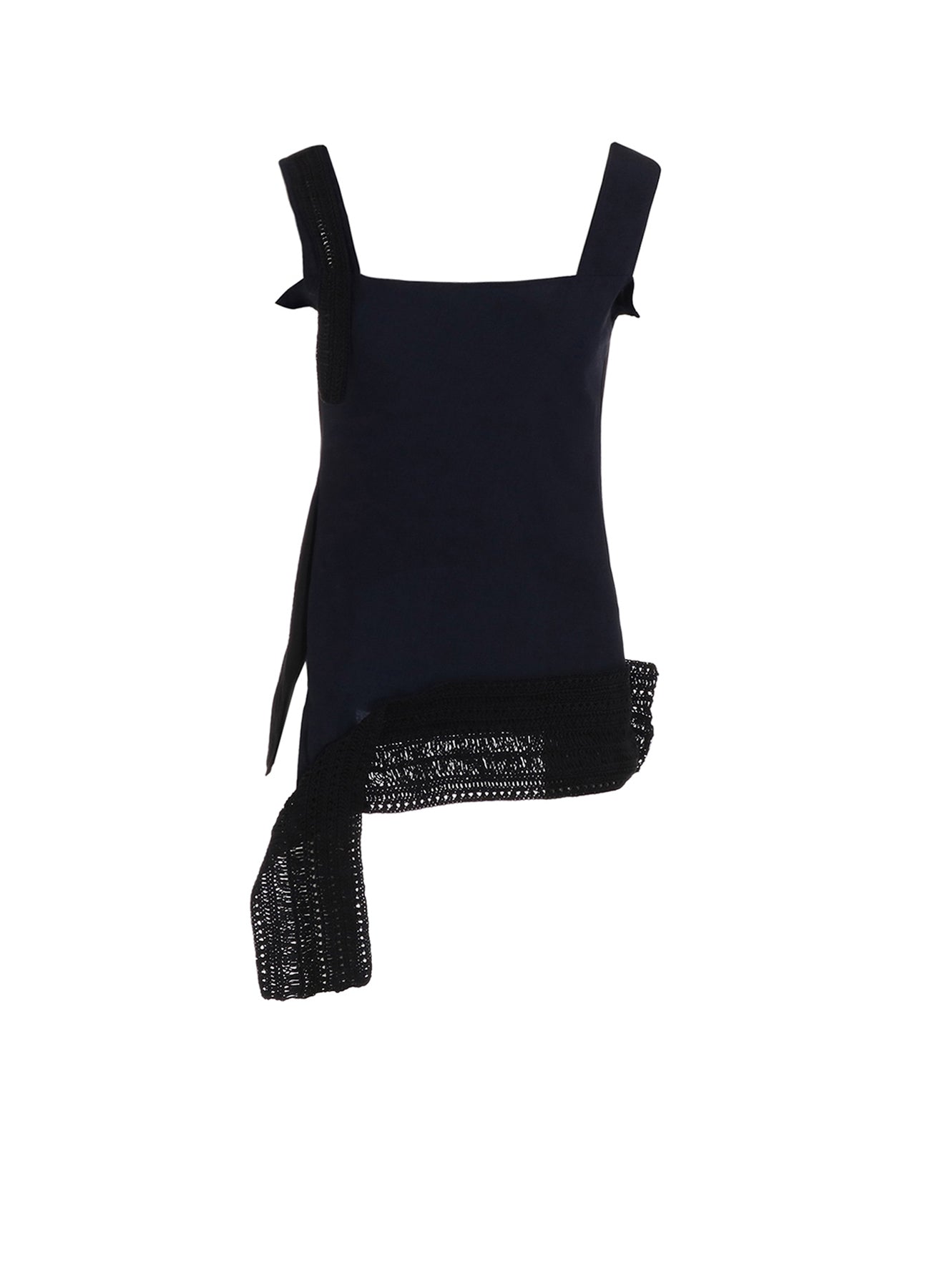 Stylish Cupro Dungaree Twill Crochet Blouse for Women | Trendy & Comfortable Top | Perfect for Casual Outings, Office Wear & Summer Fashion