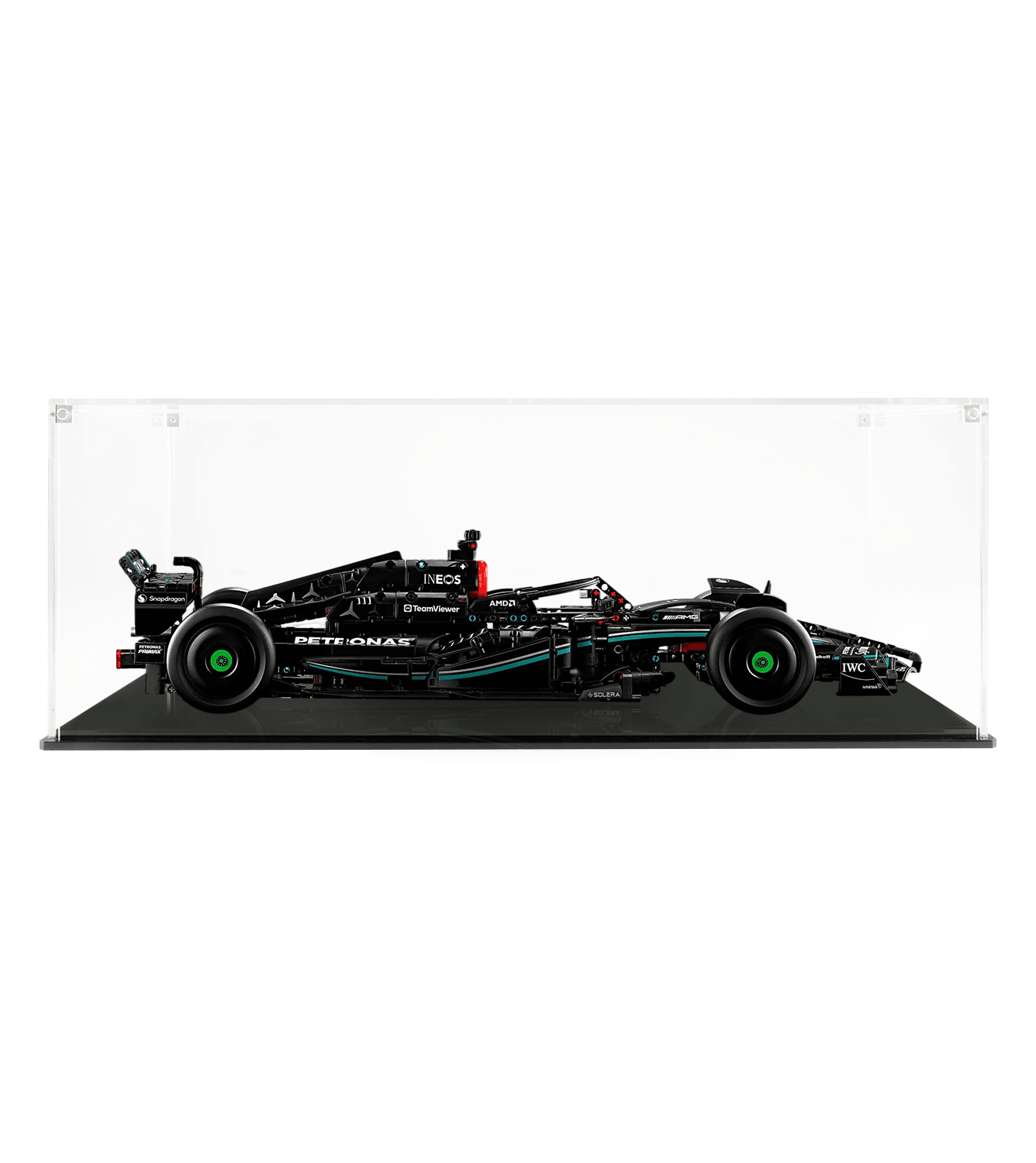 LEGO Technic Mercedes AMG F1 W14 E Performance 42171 Display Case - Clear Acrylic Showcase for Collectible Car Model - Perfect for Home Decor, Office Display & Gift for LEGO Enthusiasts