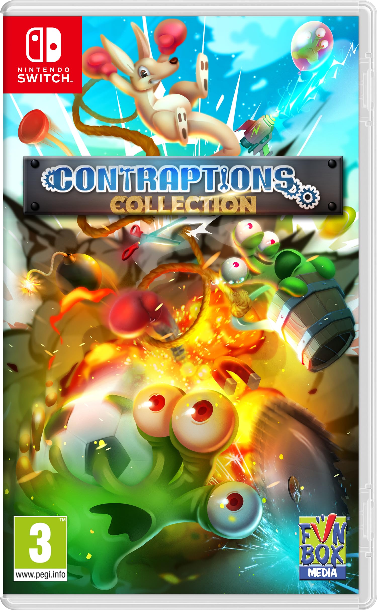Contraptions Collection - Fun Puzzle Game for Nintendo Switch - Perfect for Family Game Nights & Solo Play