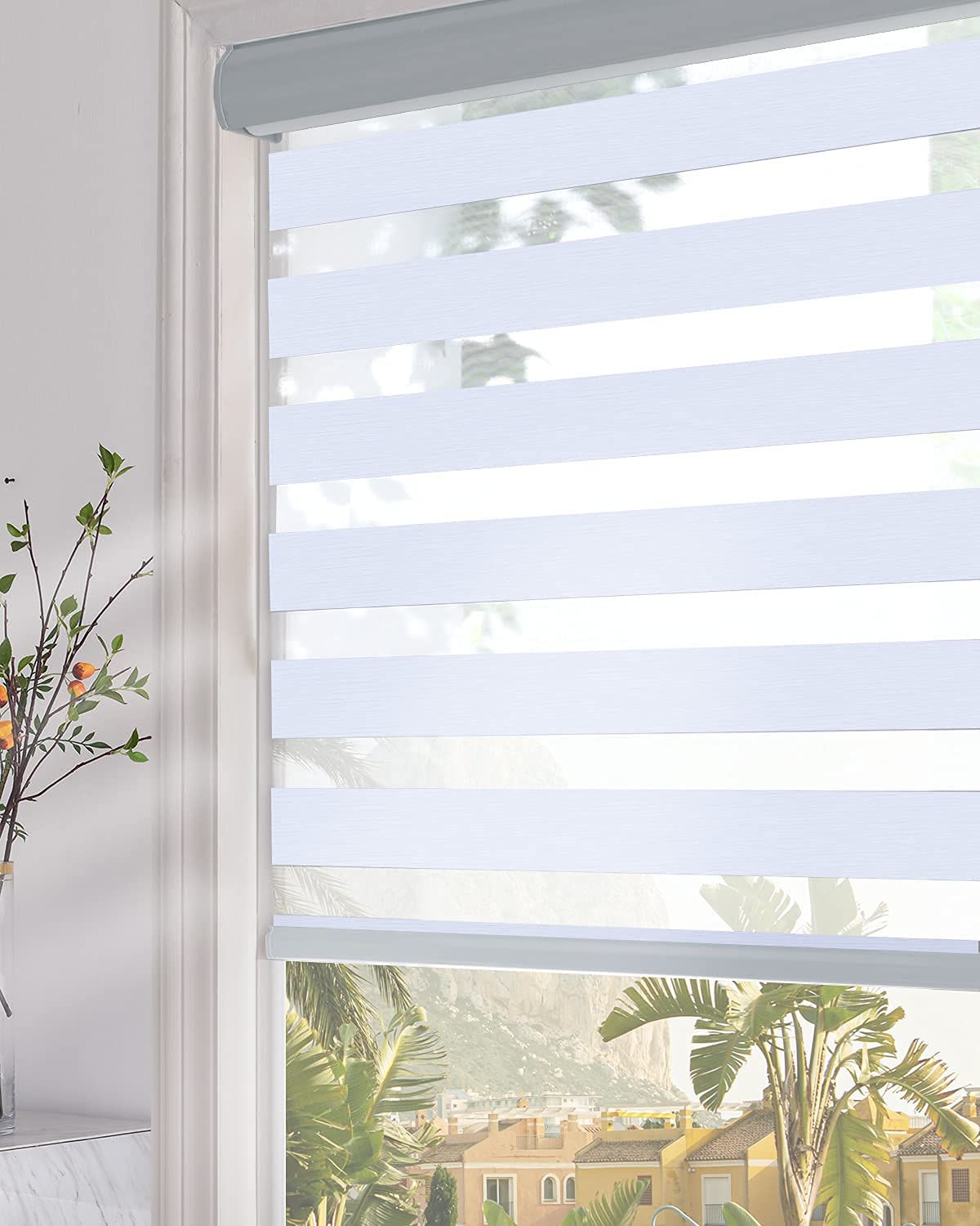 Persilux Blackout Zebra Roller Shades - 35