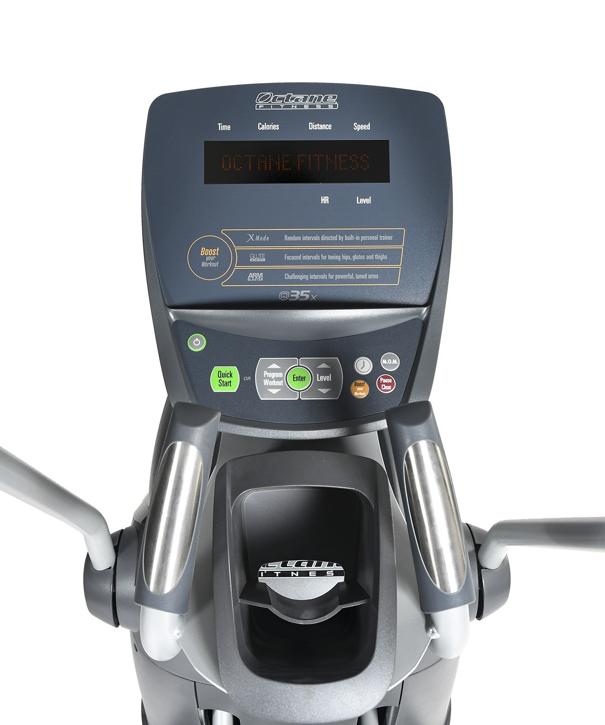 Q35X Elliptical Cross Trainer Machine - Low Impact Cardio Exercise Equipment for Home Gym - Perfect for Weight Loss & Full Body Workout