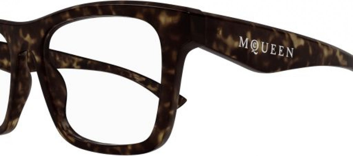 Alexander McQueen AM0475O Designer Eyeglasses for Women & Men - Stylish & Lightweight Frames for Everyday Wear & Fashion Accessories