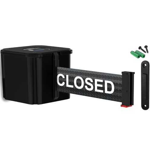 Black Case w/ This Lane Closed Belt