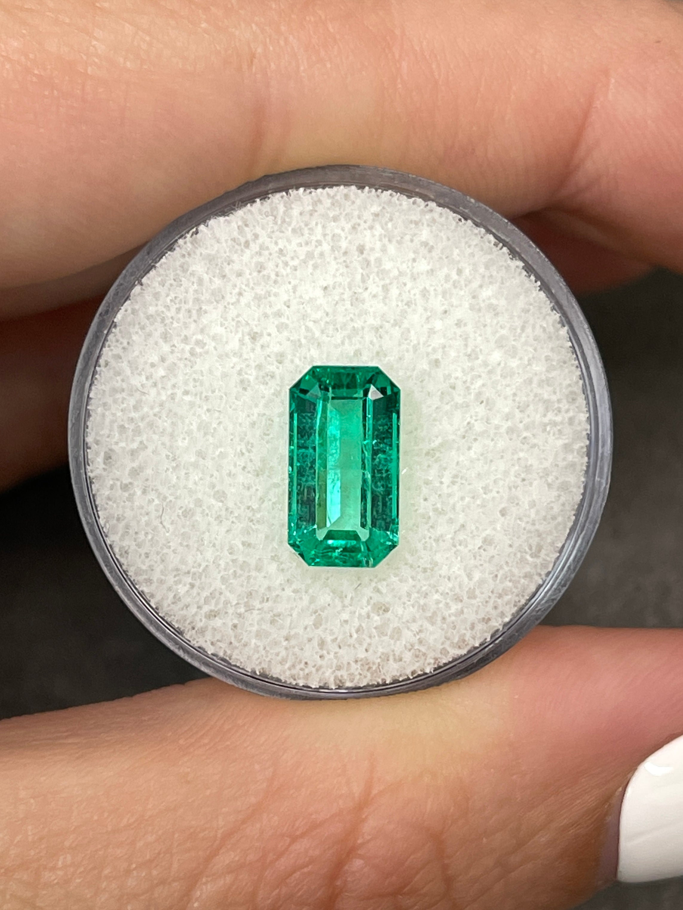 2.15 Carat 11x6mm Luminous Elongated Emerald Cut Gemstone with Clipped Corners - Perfect for Engagement Rings, Wedding Bands & Fine Jewelry