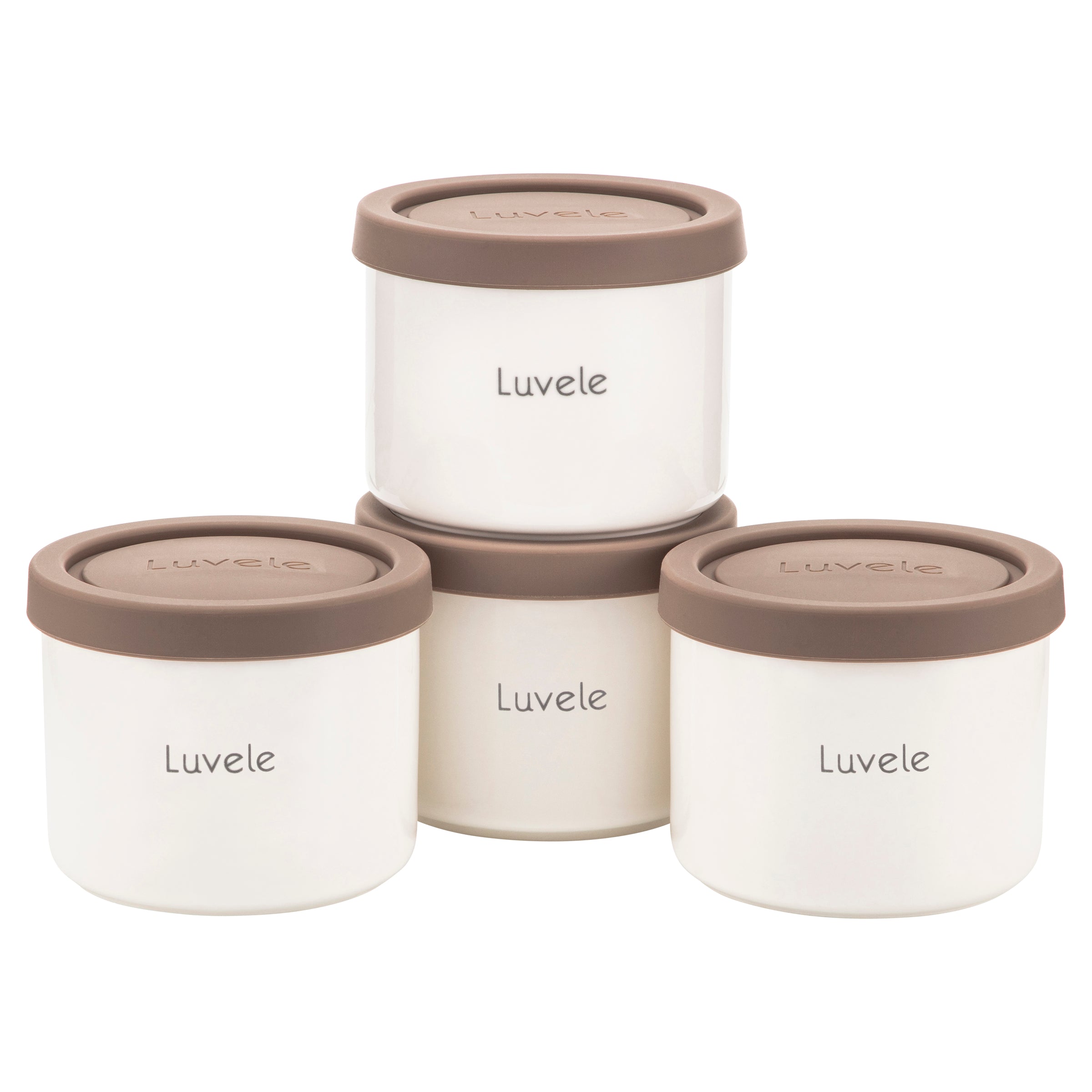 Luvele Pure Yogurt Maker with 4x 400ml Ceramic Jars - 1.5L Capacity for SCD & GAPS Diet | Perfect for Homemade Yogurt, Probiotic Foods & Healthy Breakfasts