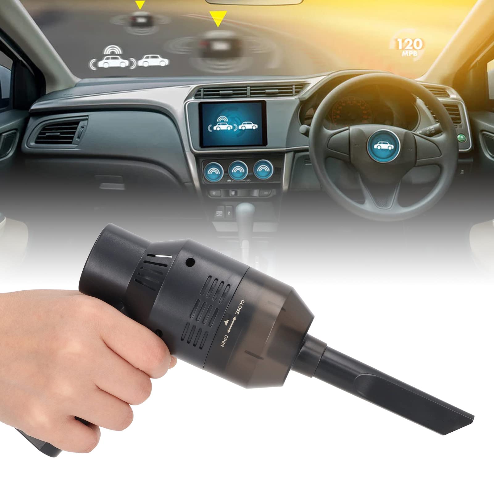 Cordless Electric Air Duster - 33000RPM Portable Compressed Air Blower for Keyboard, PC, Car Cleaning (DC5V) | Perfect for Electronics, Home & Office Dusting