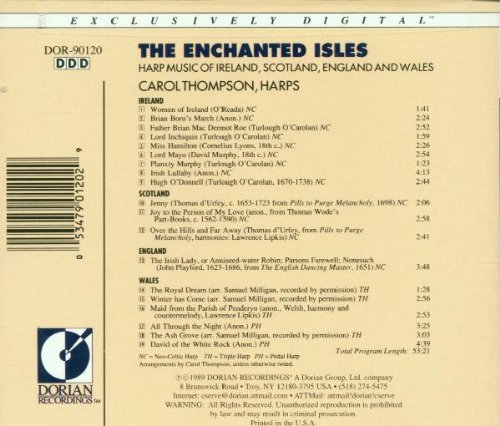 Enchanted Isles: Traditional Celtic Harp Music from Ireland, Scotland, England & Wales | Perfect for Relaxation, Meditation & Cultural Events