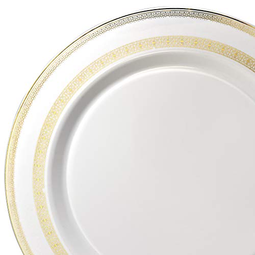 B6. Lace White & Gold
