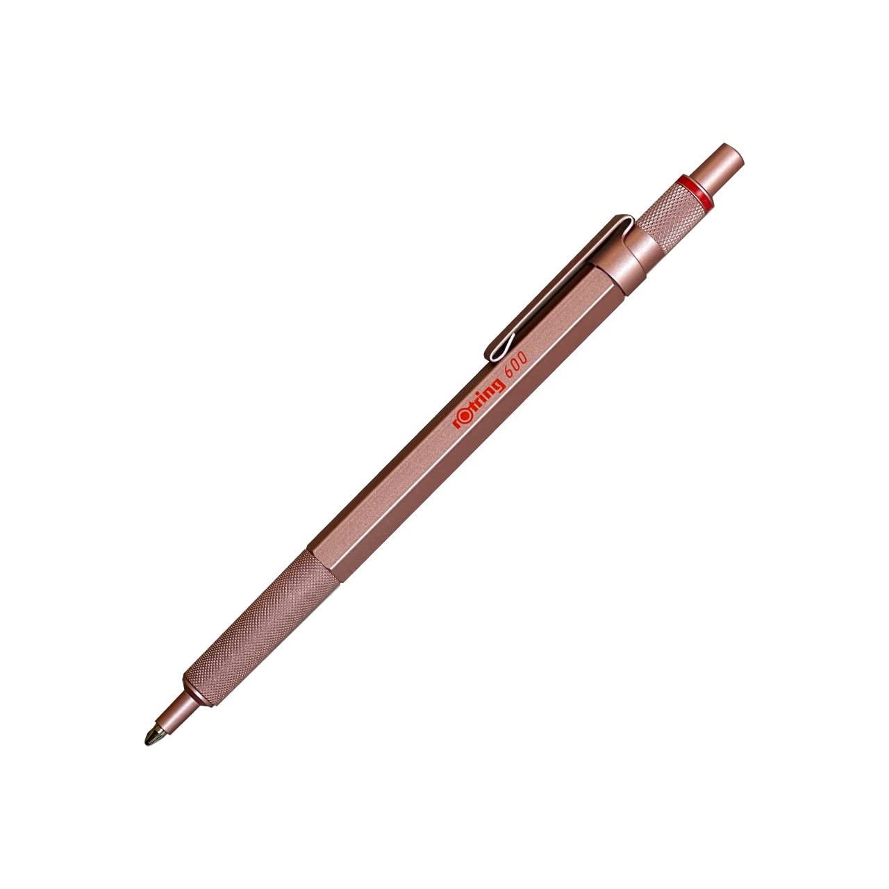 Rotring 600 Ballpoint Pen - Rose Gold Limited Edition (Japan) - Premium Writing Instrument for Professionals, Students & Gift Giving - Perfect for Office, School & Special Occasions
