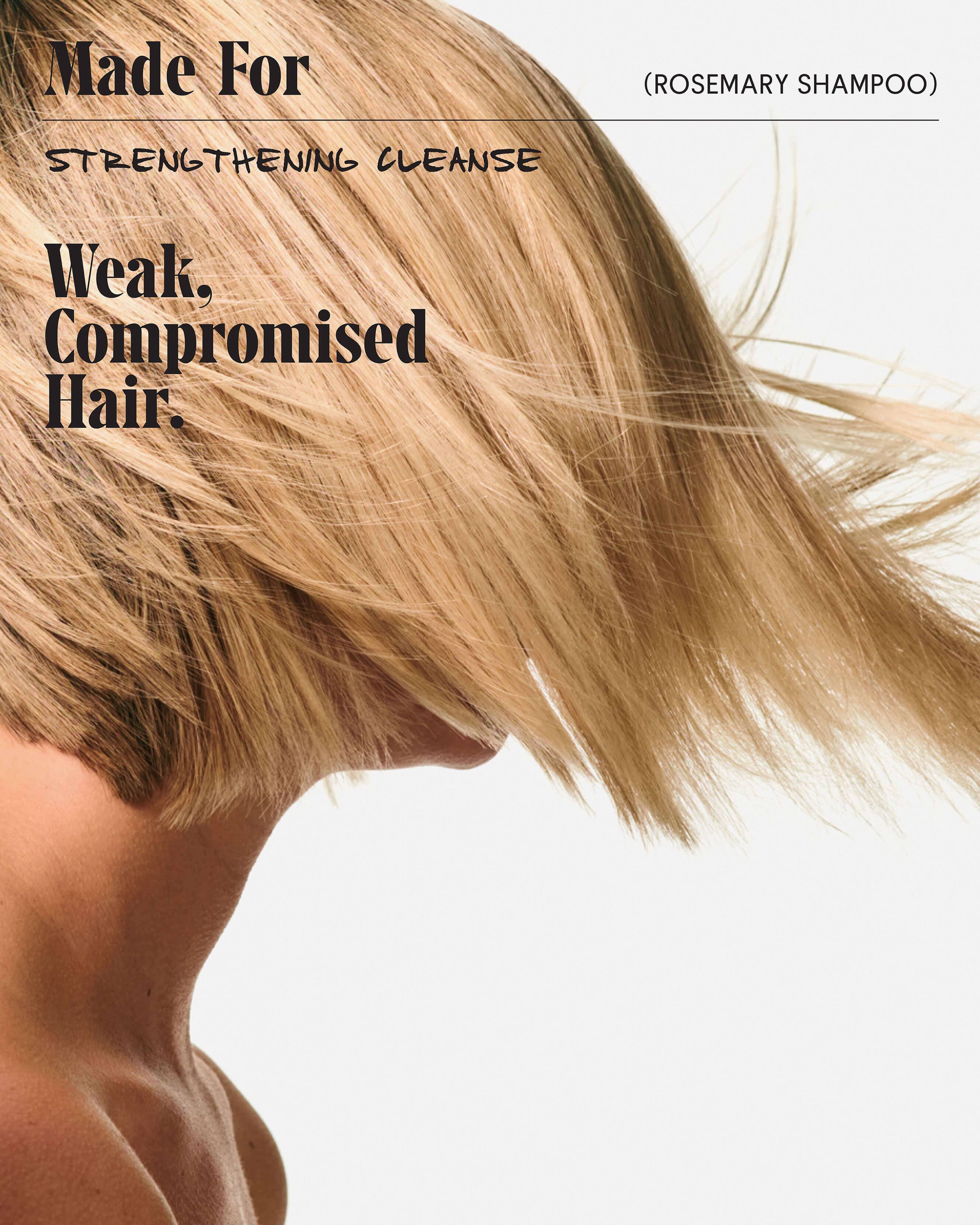 Best Rosemary Shampoo for Hair Growth & Scalp Health - Natural Volumizing & Strengthening Shampoo with Rosemary Oil - Perfect for Dry, Damaged Hair & Thinning Hair Care at Home