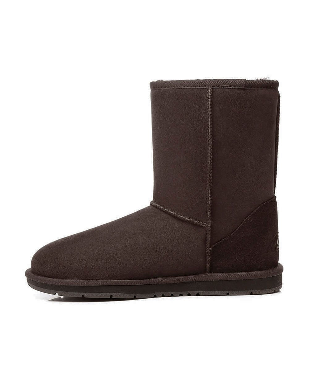 Men's UGG Classic Short Gen II Big Size Boots - Warm Winter Snow Boots for Men with Comfortable Sheepskin Lining | Perfect for Cold Weather, Outdoor Activities & Casual Wear