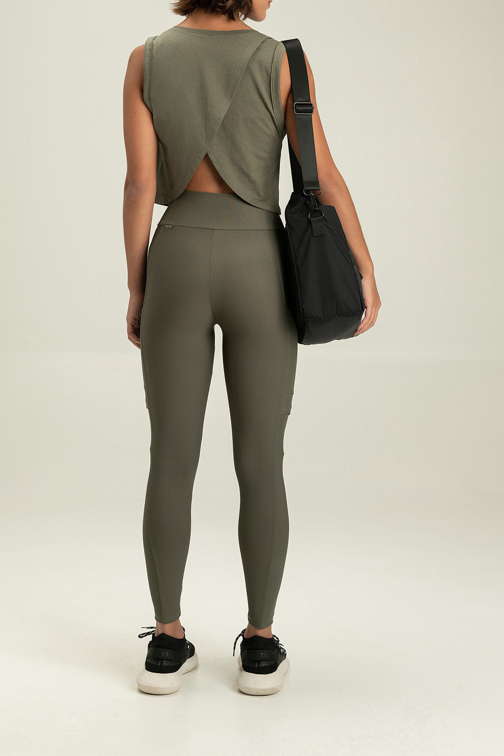 Atlantis Crop Tank Top for Women - Trendy Summer Workout & Yoga Tops - Perfect for Gym, Running, and Casual Wear