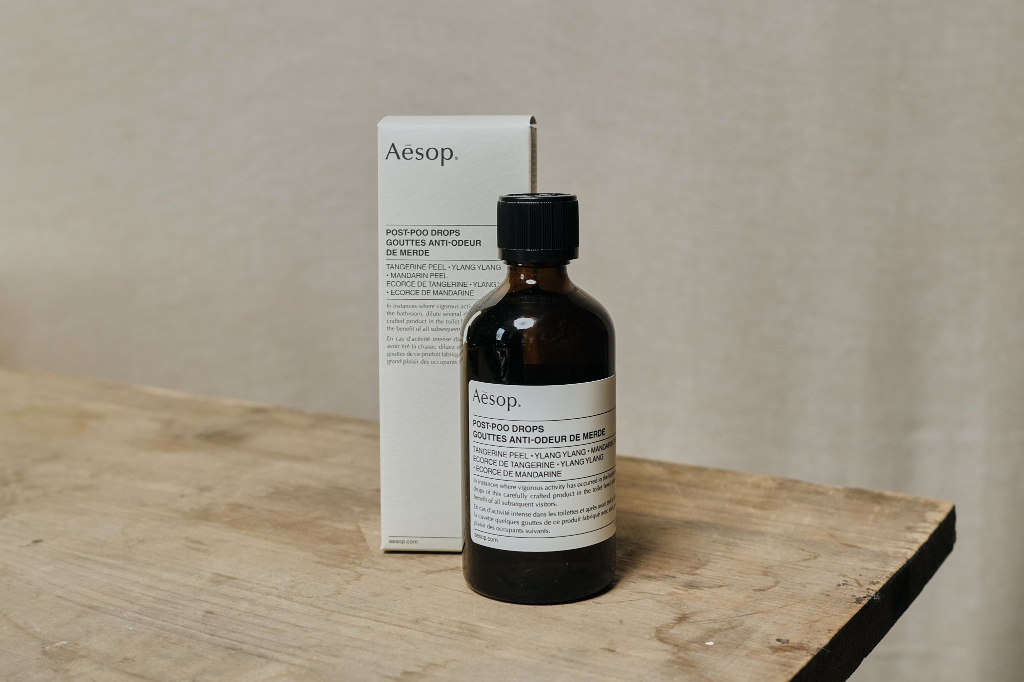 Aesop Post-Poo Drops - Natural Toilet Freshener & Deodorizer for Bathroom | Essential Oil Blend for Home, Spa & Luxury Restroom Experience