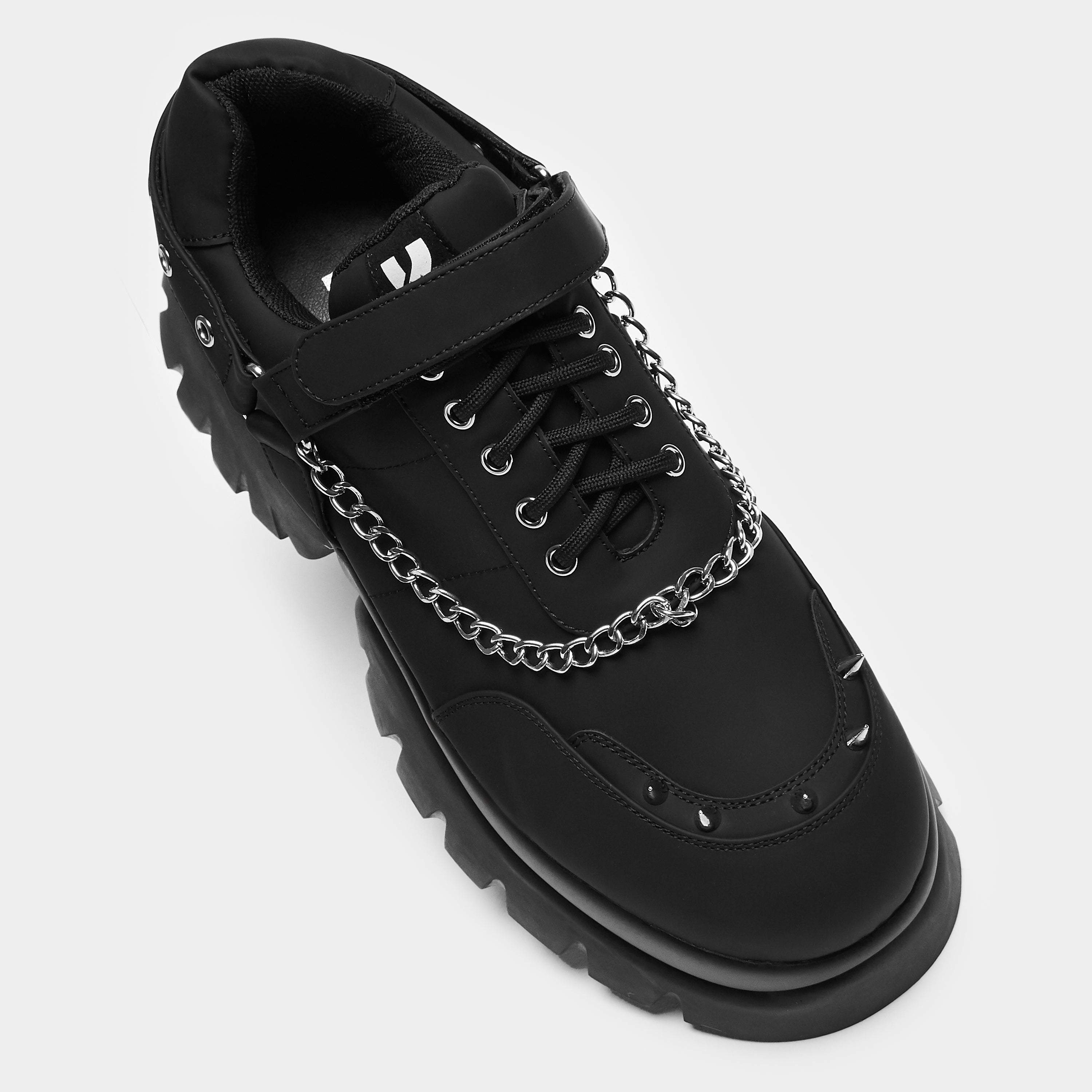 Allsander Men's Platform Sneakers - Black | Comfortable & Stylish Casual Shoes for Walking, Running & Everyday Wear