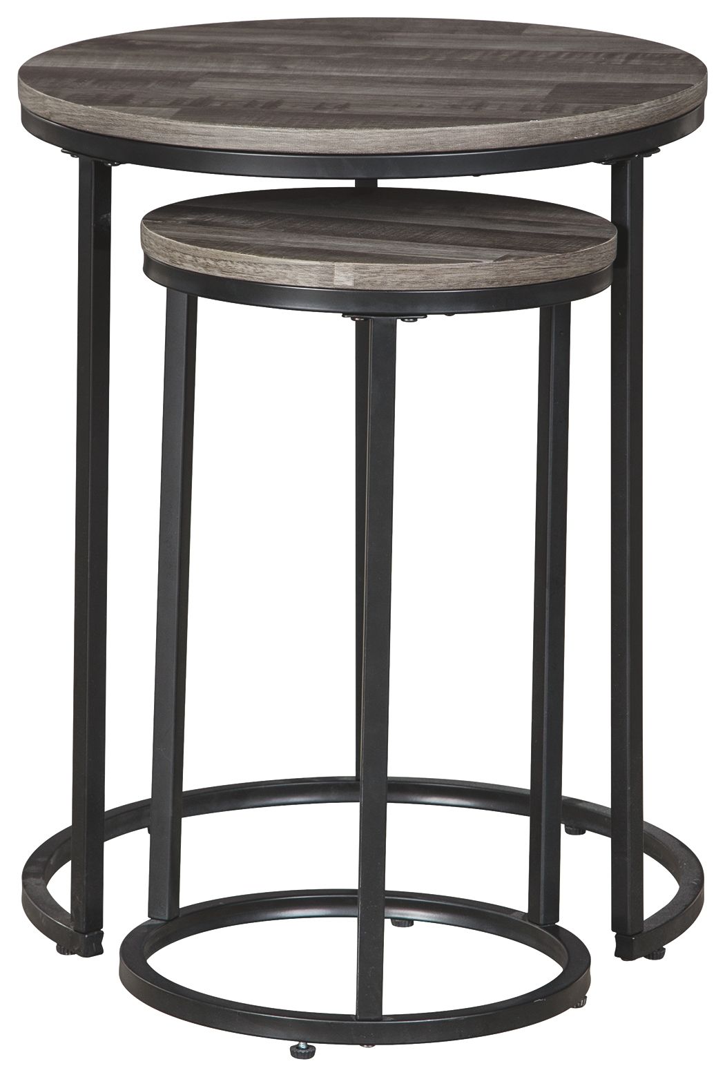 Briarsboro Wooden Accent Table Set of 2 - Modern Side End Tables for Living Room, Bedroom & Office Decor