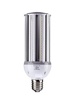 40W LED Corn Bulb Light - E26 Base - Energy Saving Replacement for HID/MH/HPS - Bright 5000K Daylight White - Indoor/Outdoor Use for Warehouse, Garage, Parking Lot, Backyard
