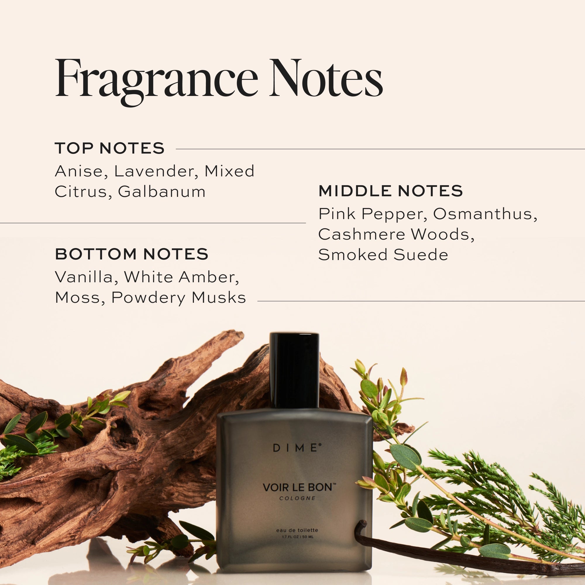 Free Voir Le Bon™ Cologne for Men - Long Lasting Fragrance for Date Night, Office & Special Occasions