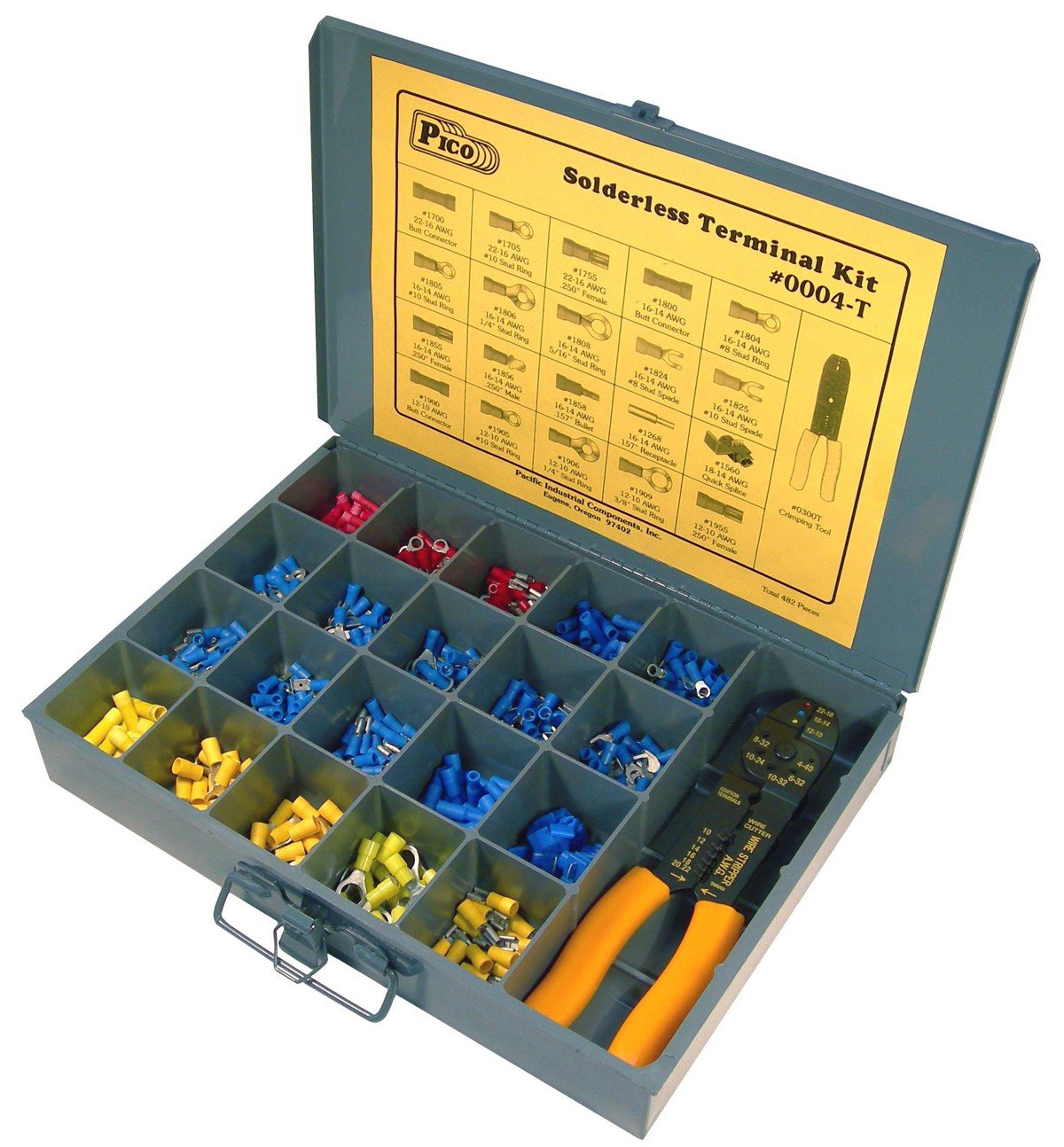Pico 0004T Terminal Kit - Professional Electrical Wiring Tool Set for DIY & Home Improvement Projects | Perfect for Electricians, Technicians & DIY Enthusiasts
