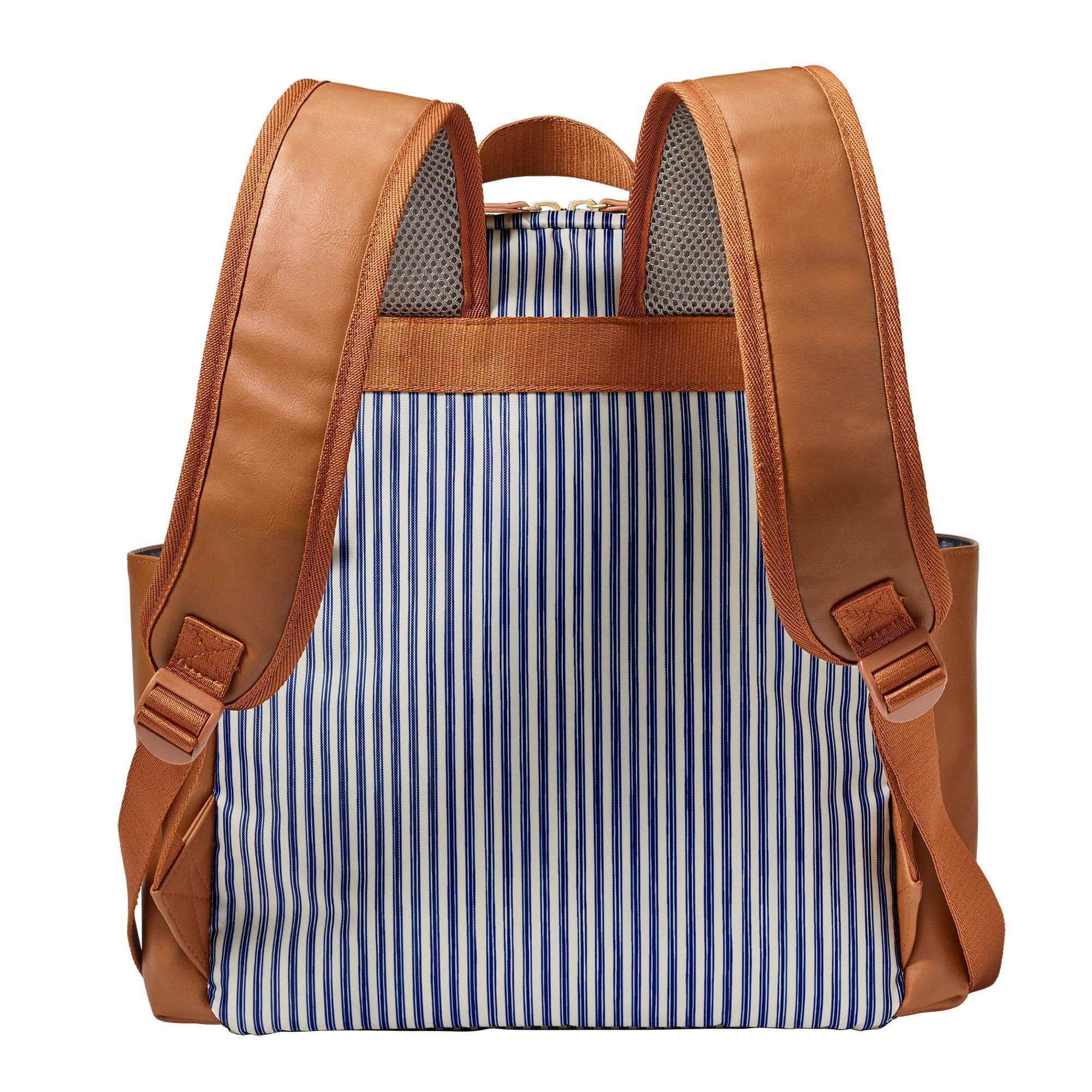 JJ Cole Popperton Backpack - Stylish & Functional Diaper Bag for Moms & Dads - Perfect for Daycare, Travel & Everyday Use