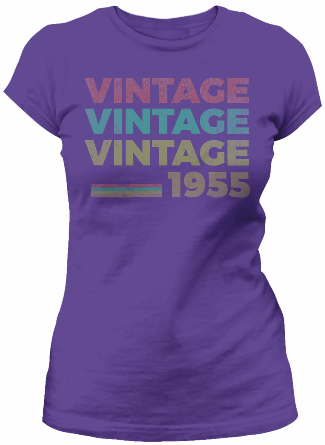 1955 Vintage Retro Birthday Shirt for Women - 70th Birthday Gift Idea - Perfect for Birthday Parties, Themed Events & Special Celebrations