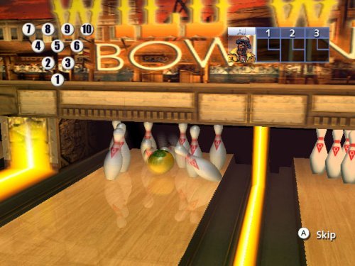 Renewed Amf Bowling Pinbusters Game for Nintendo Wii - Fun Family Sports Party Video Game for Kids & Adults