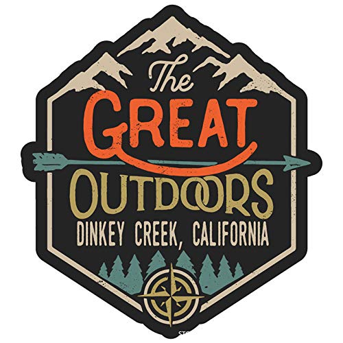 Dinkey Creek California The Great Outdoors 4-Inch Fridge Magnet - Perfect for Travel Memories, Home Decor & Office Organization