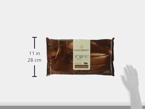 Premium Callebaut Belgian Milk Chocolate 5kg - High-Quality Baking Chocolate for Cakes, Cookies & Desserts - Perfect for Professional Chefs & Home Bakers