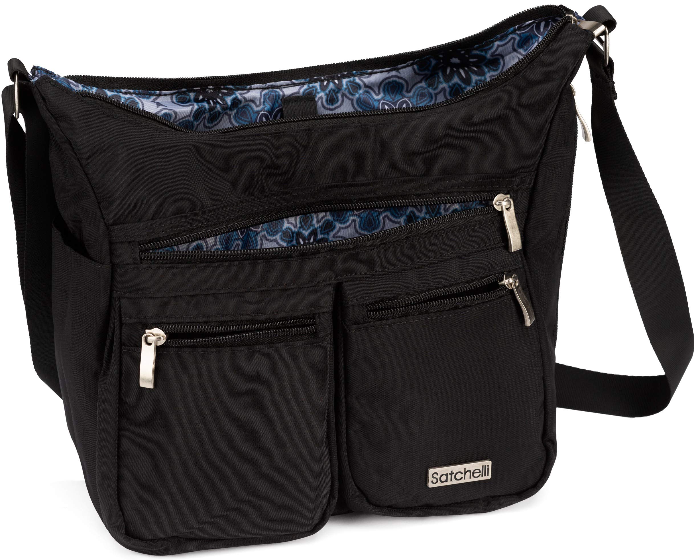 RFID Blocking Crossbody Bag for Women - Lightweight Travel Shoulder Purse with Passport Holder - Perfect for Everyday Use, Cruises & Vacations