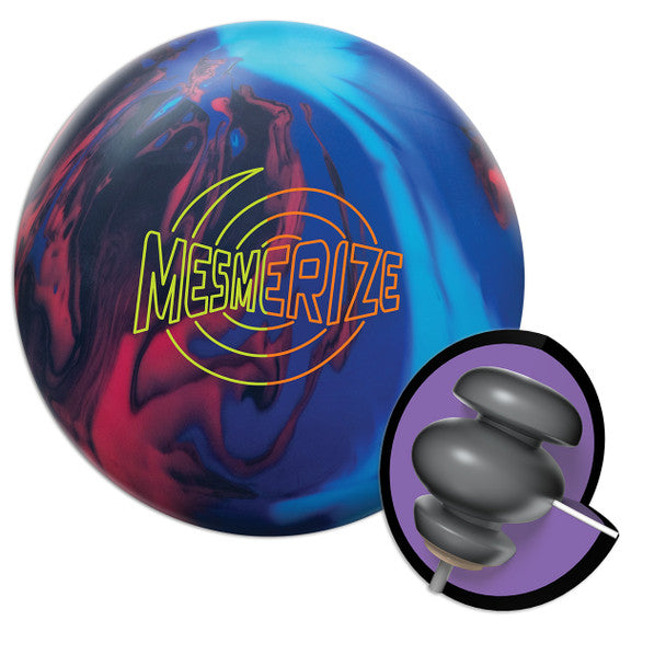 Brunswick Mesmerize Bowling Ball - High Performance Reactive Resin for Strikes & Spares | Perfect for League Play & Tournament Bowlers