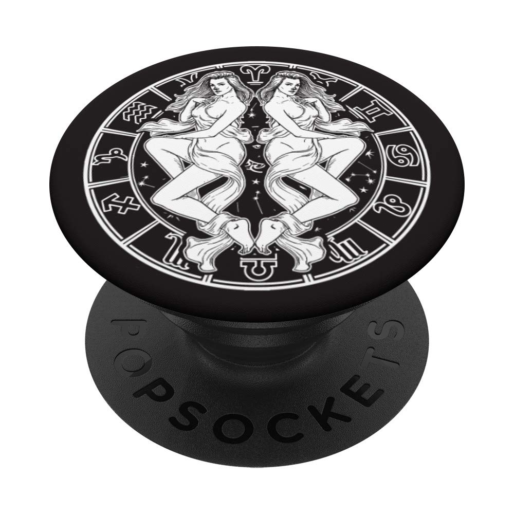 Gemini Zodiac Sign Phone Holder - Car Air Vent & Dashboard Mount for iPhone & Samsung - Perfect for Driving, Travel & Hands-Free Navigation
