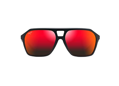 Matte Black/Hawaii Lava Polarized