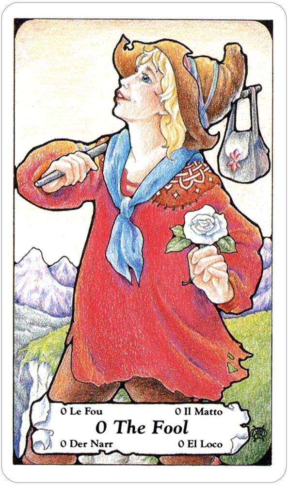 Hanson-Roberts Tarot Deck - 78-Card Classic Tarot Set with Guidebook for Beginners & Professionals | Perfect for Divination, Meditation & Spiritual Growth