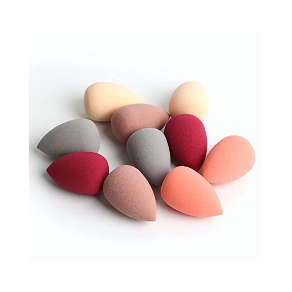 1O Mini Makeup Sponges - Soft Blending Beauty Sponge for Foundation, Concealer & Powder - Perfect for Travel & On-the-Go Makeup Application