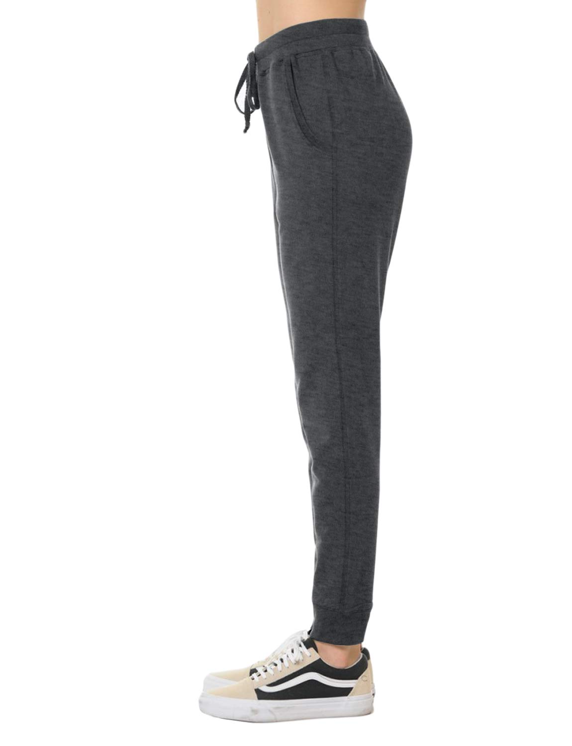 NE PEOPLE Women's High-Waisted Yoga Pants - Soft Cotton Workout Joggers with Pockets for Gym, Running & Lounge Wear (Sizes S-3XL) | Perfect for Yoga, Pilates & Casual Everyday Comfort