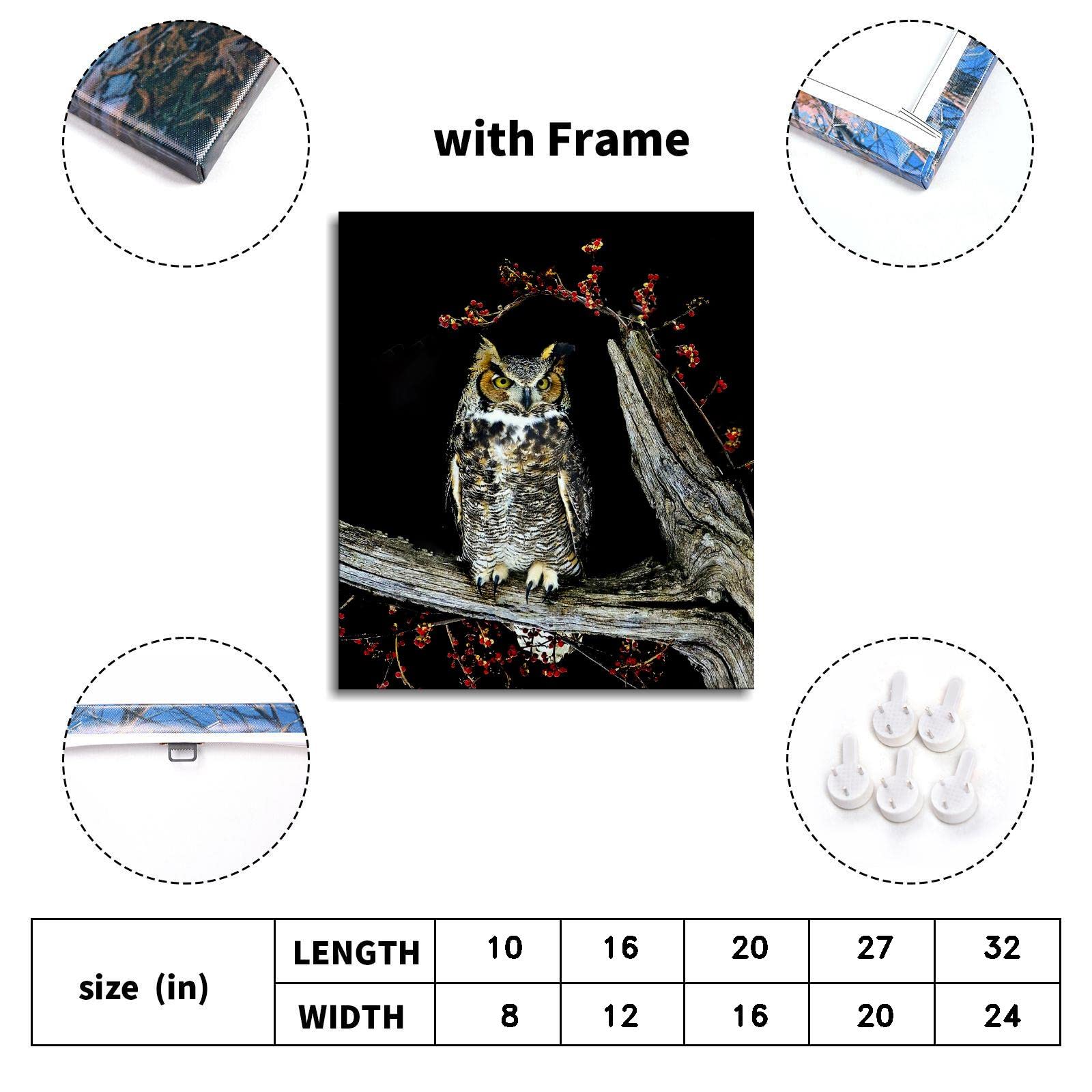 Owl Canvas Wall Art - 10