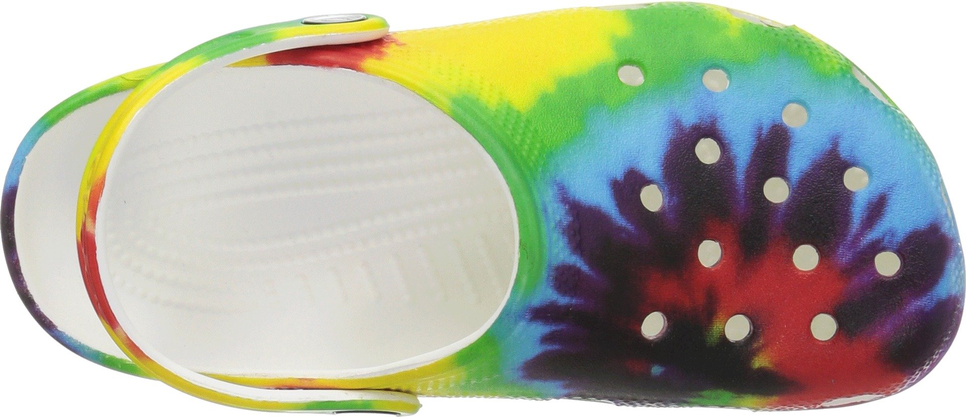 Crocs Unisex Kids' Classic Tie Dye Clog Slip-On Shoes for Boys & Girls - Comfortable Water Shoes for Beach, Pool & Outdoor Play