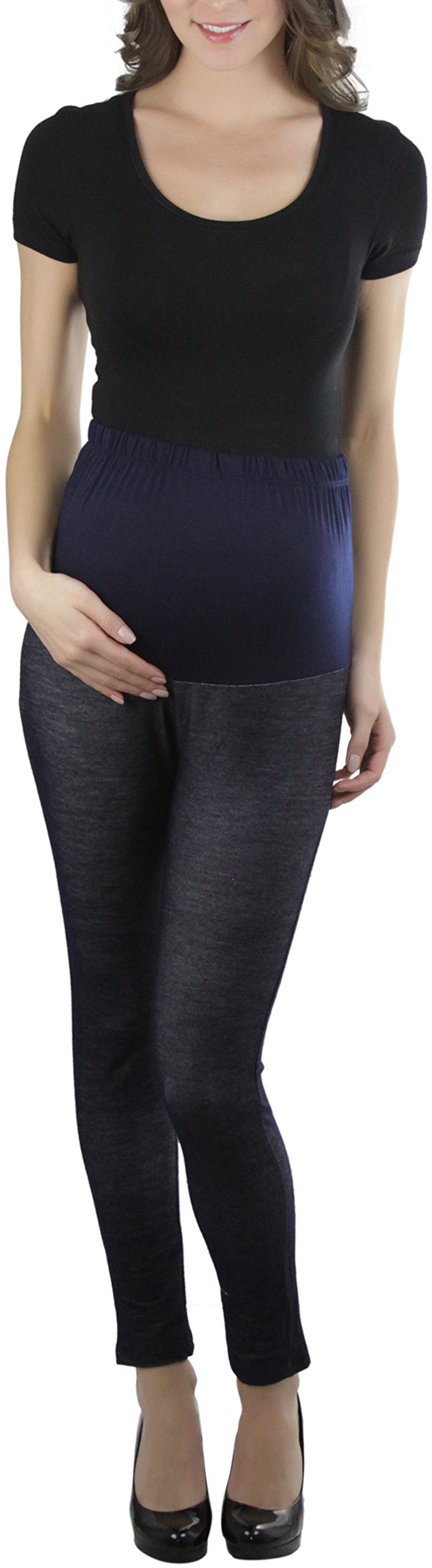 ToBeInStyle Women's Stretchy Maternity Jeggings - Skinny Leg Pregnancy Pants for Comfort & Style | Perfect for Work, Travel & Everyday Wear