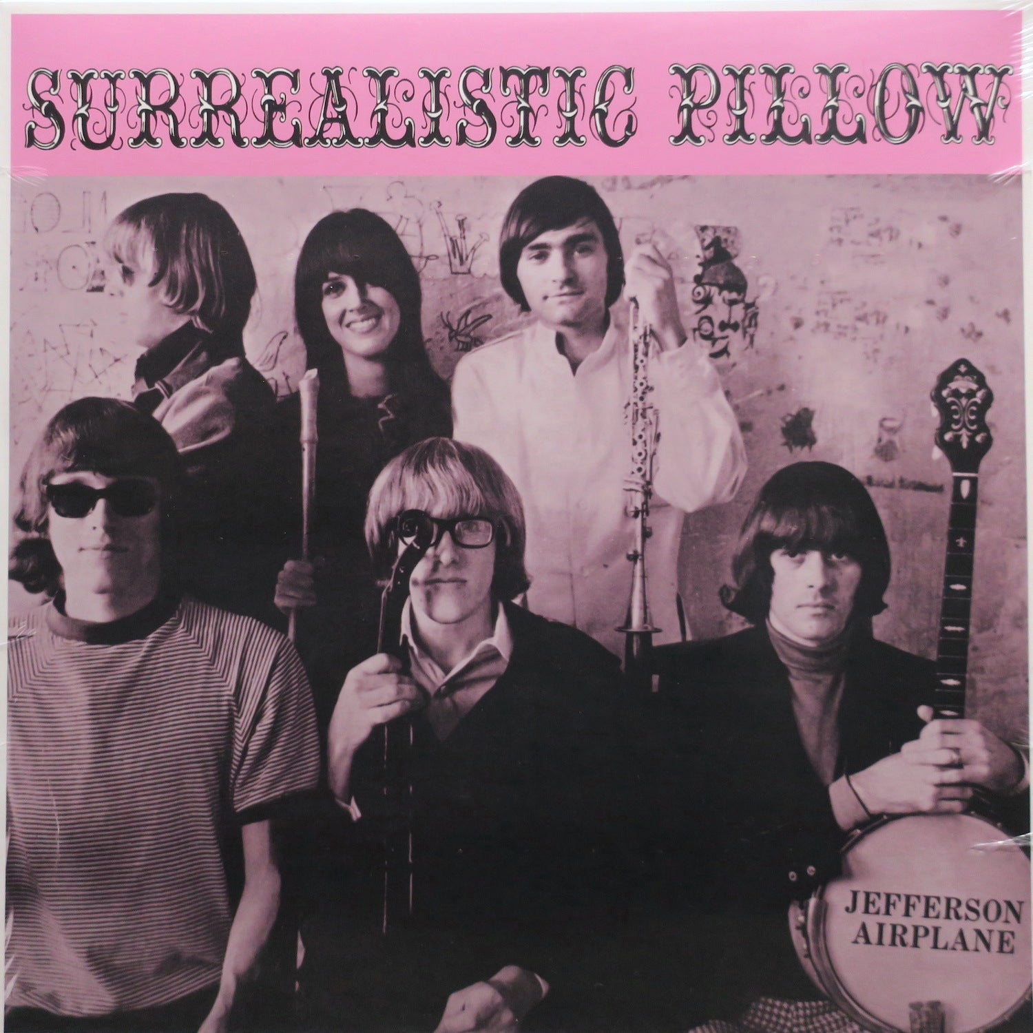 Jefferson Airplane 'Surrealistic Pillow' 180g Vinyl LP Record - Classic Rock Music for Home Listening & Collector's Display